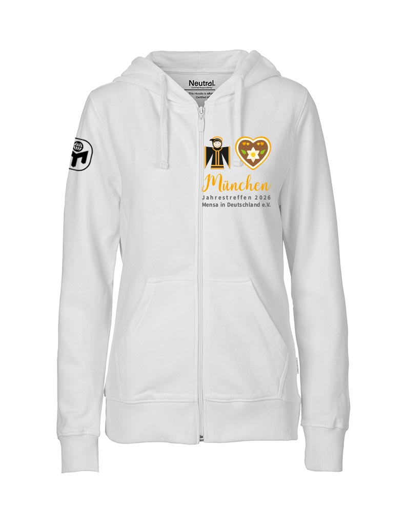 Zip Hoodie Damen "JT2026"