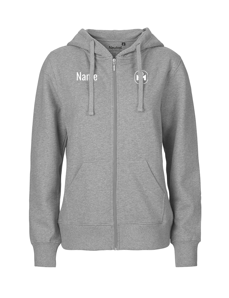 Zip Hoodie Damen "Mblem" Premium