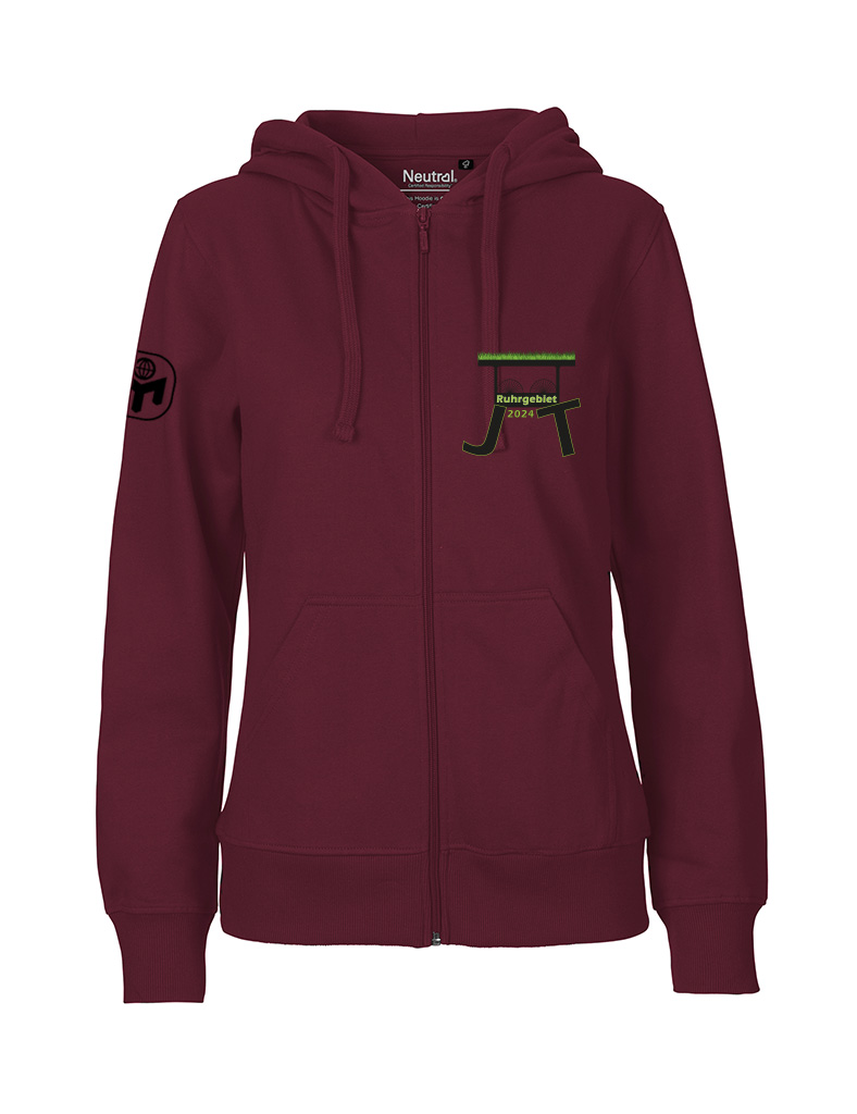 Zip Hoodie Damen "JT2024" Premium