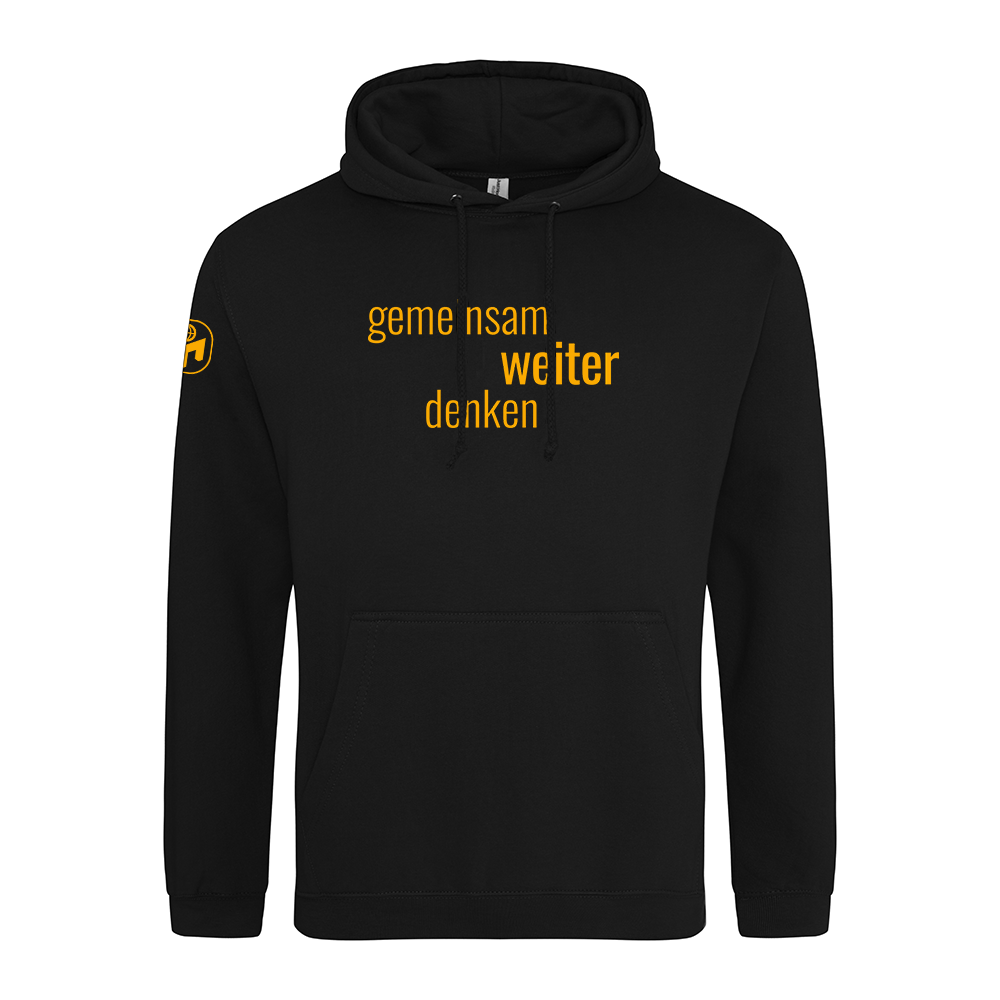 Hoodie Herren "Gemeinsam weiter denken" Standard