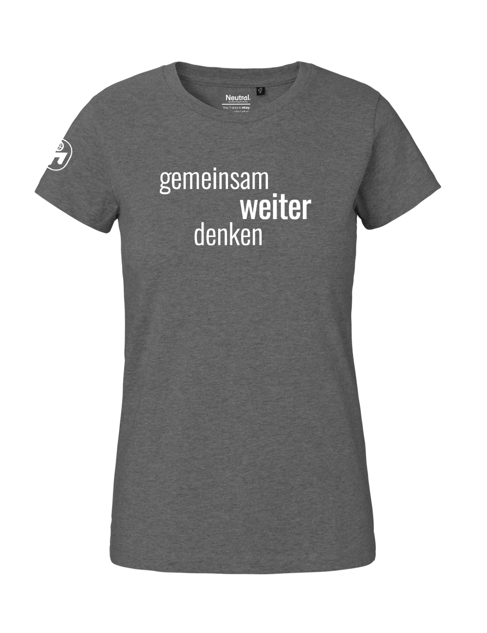 T-Shirt Damen "Gemeinsam weiter denken" Premium