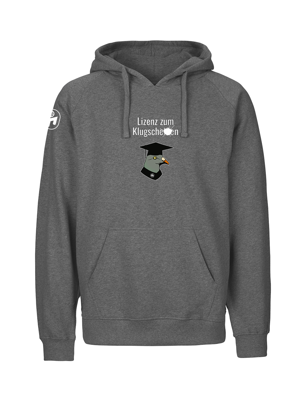 Hoodie Herren "Lizenz zum Klugscheißen" Premium