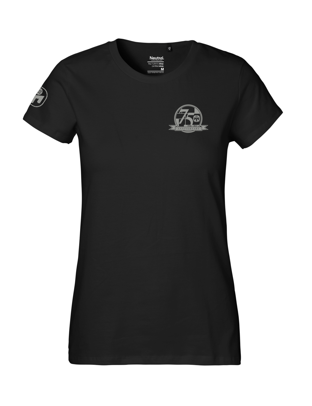 T-Shirt Damen "75. Geburtstag von Mensa" Premium