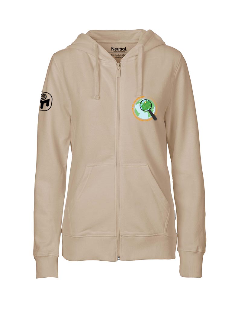 Zip Hoodie Damen "IBD+" Premium