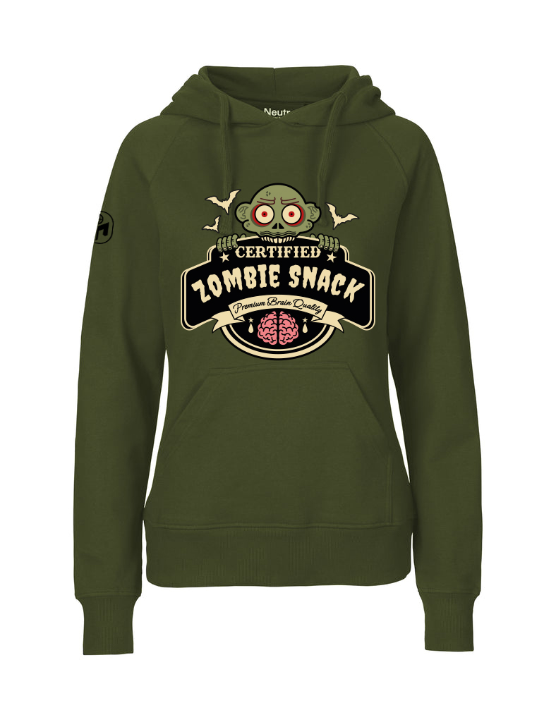 Hoodie Damen "Zombie Snack"