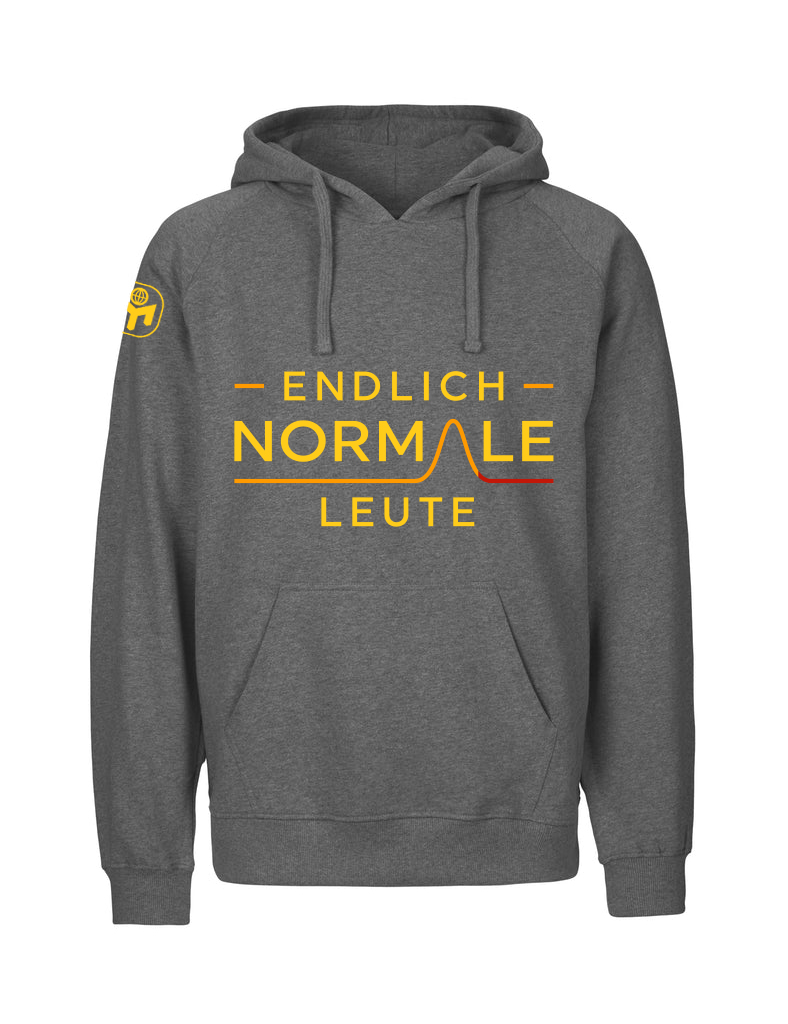 Hoodie Herren "Endlich normale Leute"