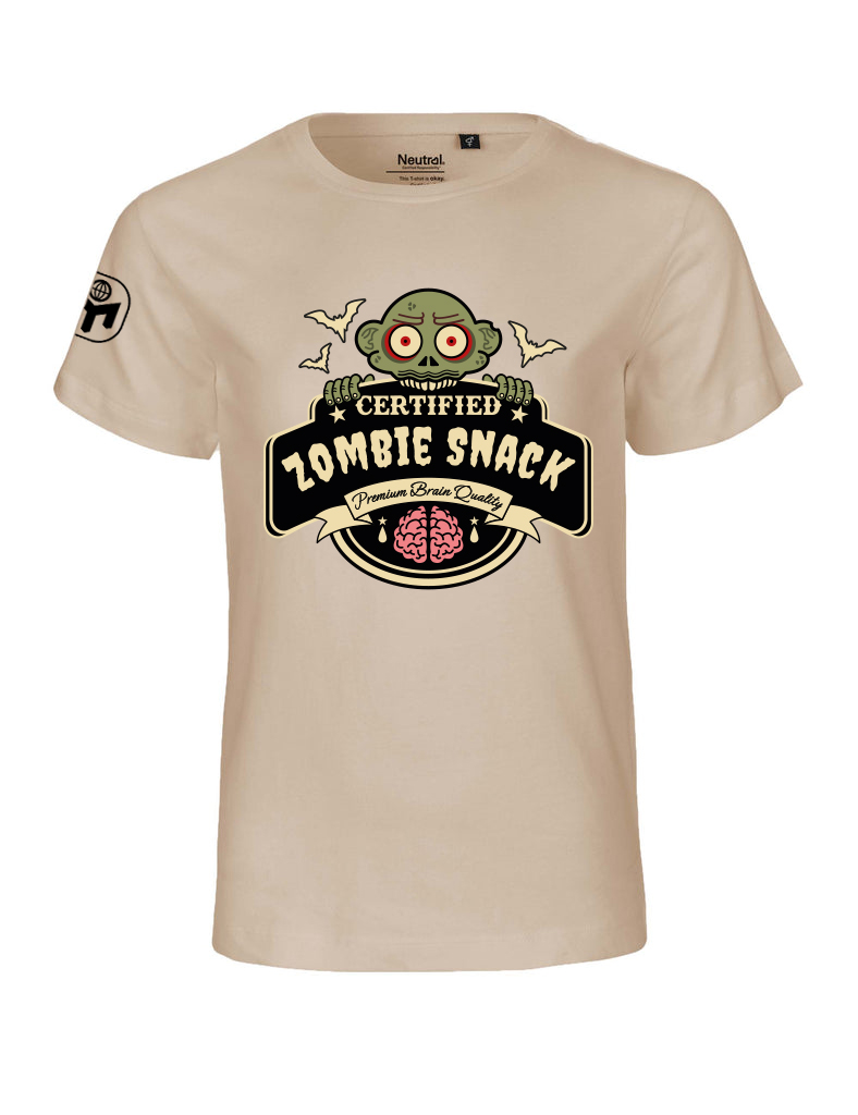 T-Shirt Herren "Zombie Snack"