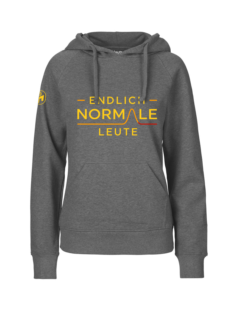 Hoodie Damen "Endlich normale Leute"