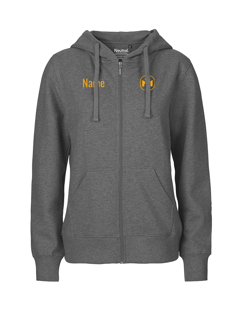 Zip Hoodie Damen "Mblem" Premium