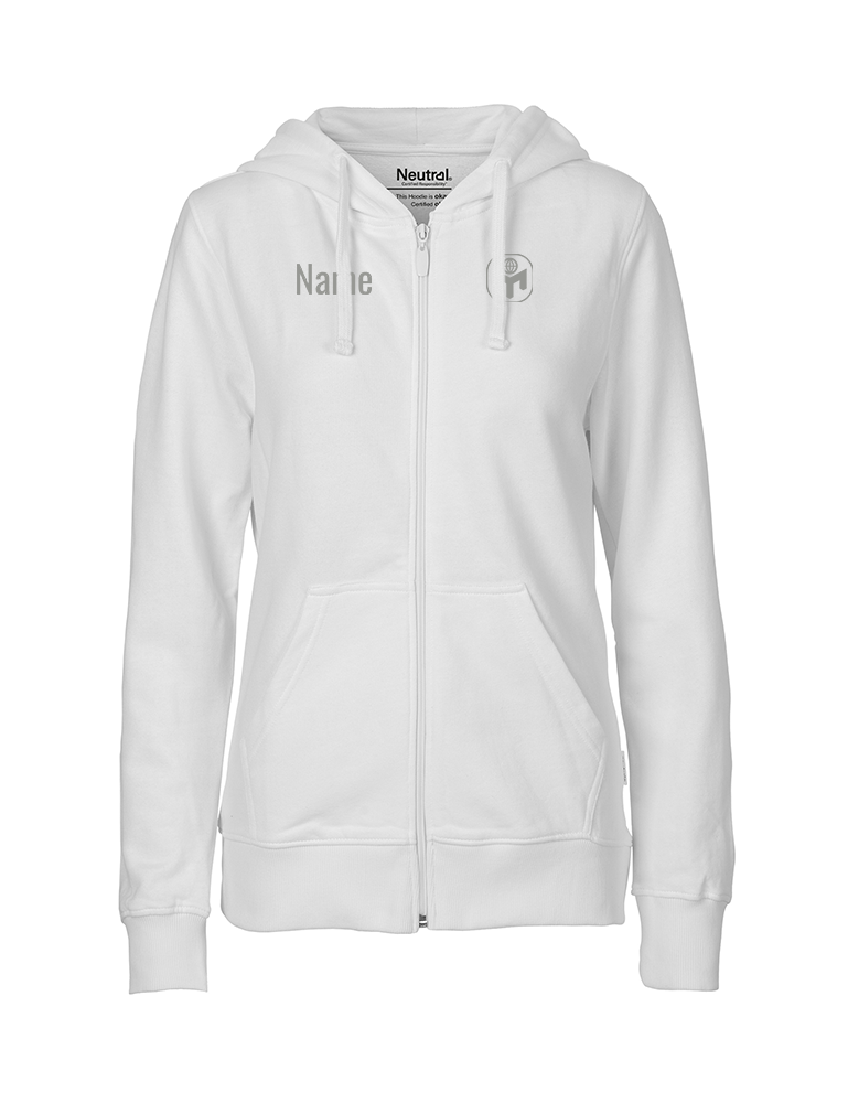 Zip Hoodie Damen "Mblem" Premium