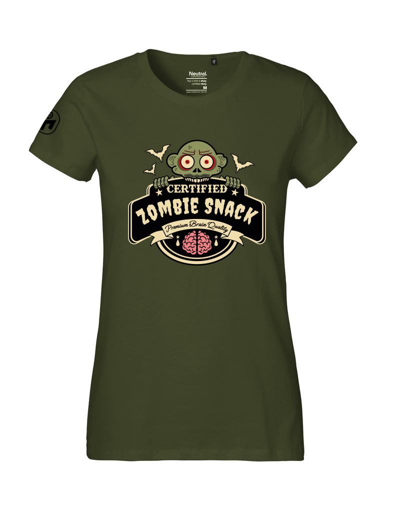 T-Shirt Damen "Zombie Snack"