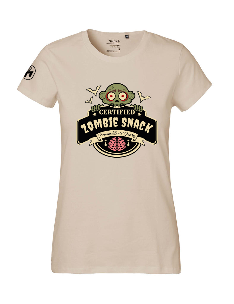 T-Shirt Damen "Zombie Snack"
