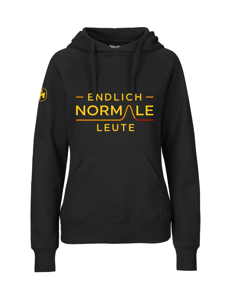 Hoodie Damen "Endlich normale Leute"