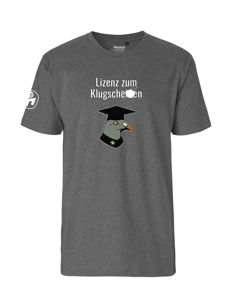 T-Shirt Herren "Lizenz zum Klugscheißen" Premium