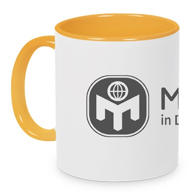 Tasse "Mblem mit Schriftzug des Vereins" Tasse "Mblem mit Schriftzug des Vereins"