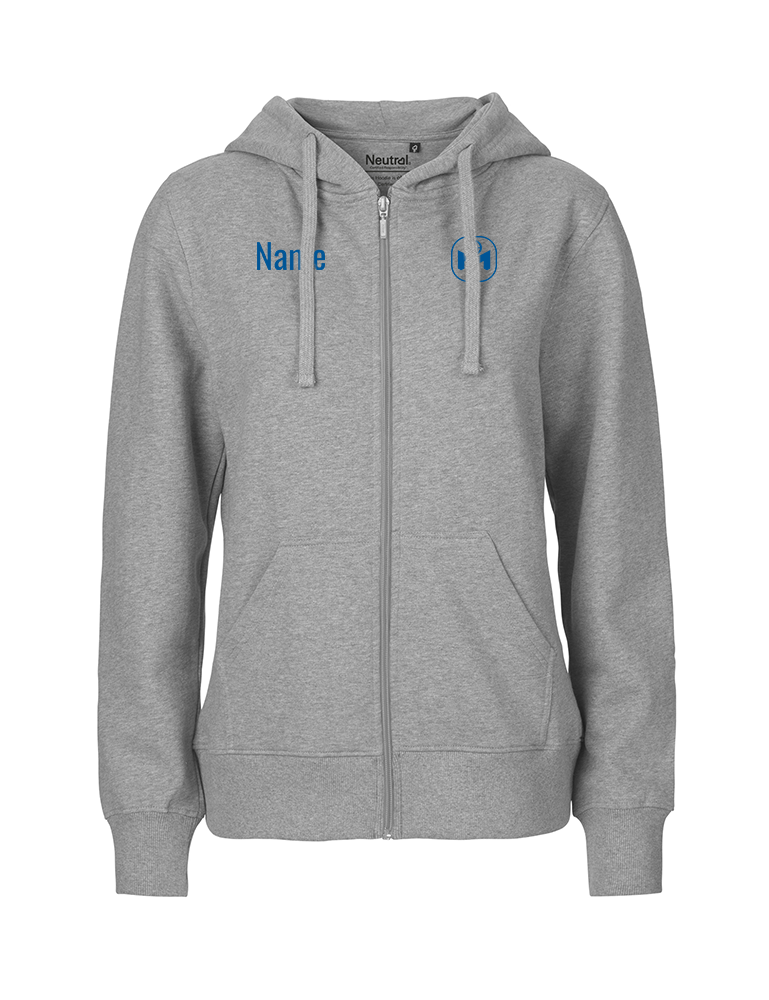 Zip Hoodie Damen "Mblem" Premium